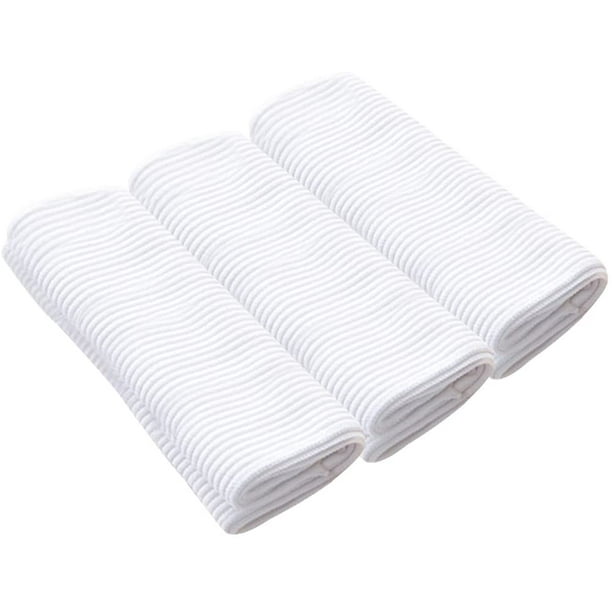 Lint Free Scratch Free White Cleaning Washcloths Tea Towels Rags for Home Coffee Shop and Bars Restaurant Antibacterial Microfiber Kitchen Bar Cleaning Towels Dish Cloths Pack of 3 Better Clean Textile FH1625 18 X 15 Inches Lint Free Scratch Free White Cleaning Washcloths Tea Towels Rags for Home Coffee Shop and Bars Restaurant Antibacterial Microfiber Kitchen Bar Cleaning Towels Dish Cloths Pack of 3 Better Clean Textile FH1625 18 X 15 Inches